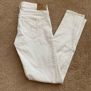 Hollister Co. White Low rise Jeggings sz 3R